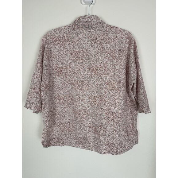 Saint James Popover Blouse Shirt Women’s S/M Tory Top $219 - Picture 6 of 12